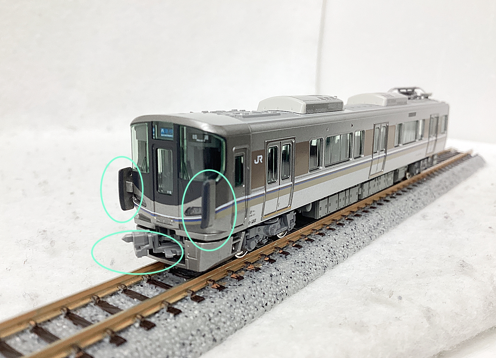 公式]鉄道模型(10-1901225系100番台(3次車) 新快速 8両セット)商品詳細
