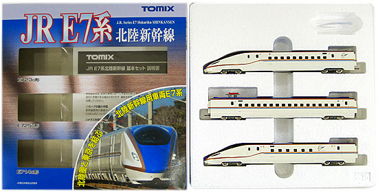 公式]鉄道模型(92530JR E7系 北陸新幹線 3両基本セット)商品詳細