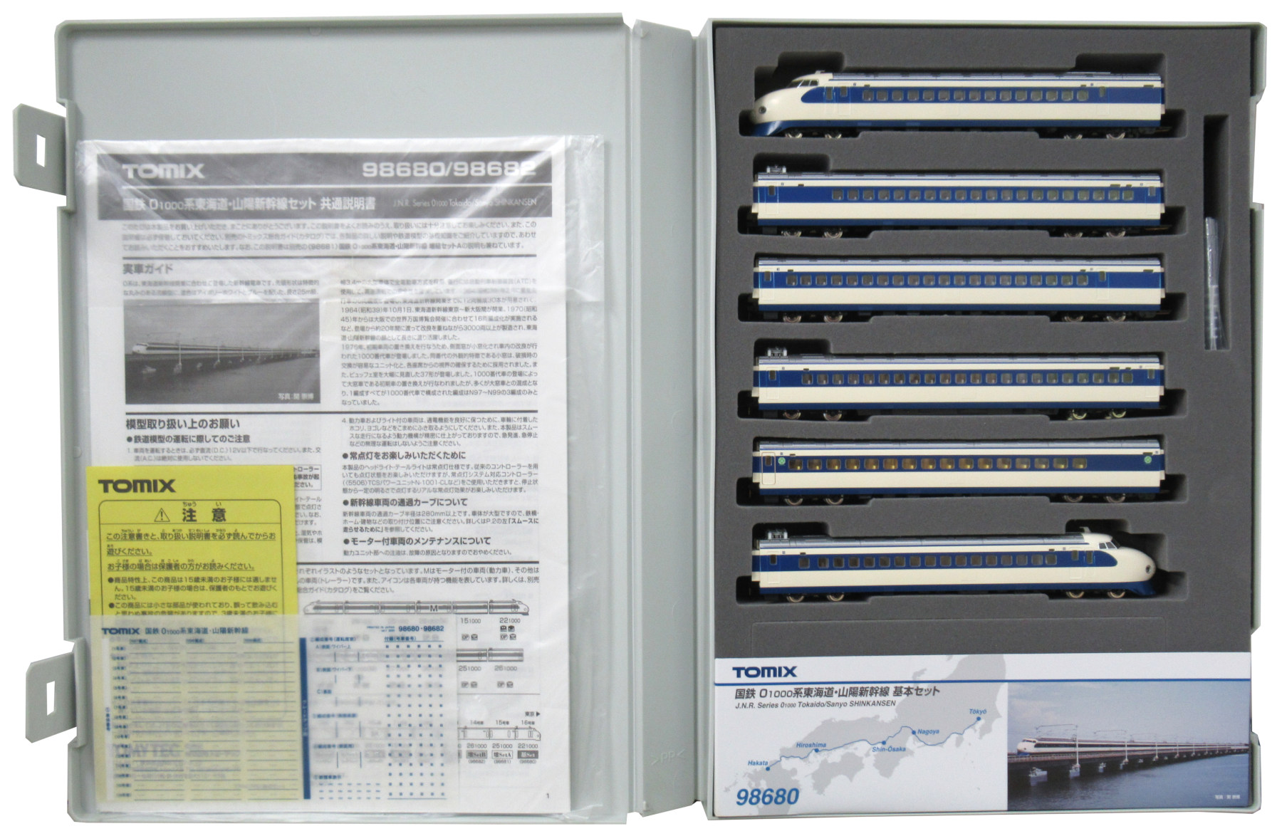 98680 国鉄 0-1000系新幹線 基本