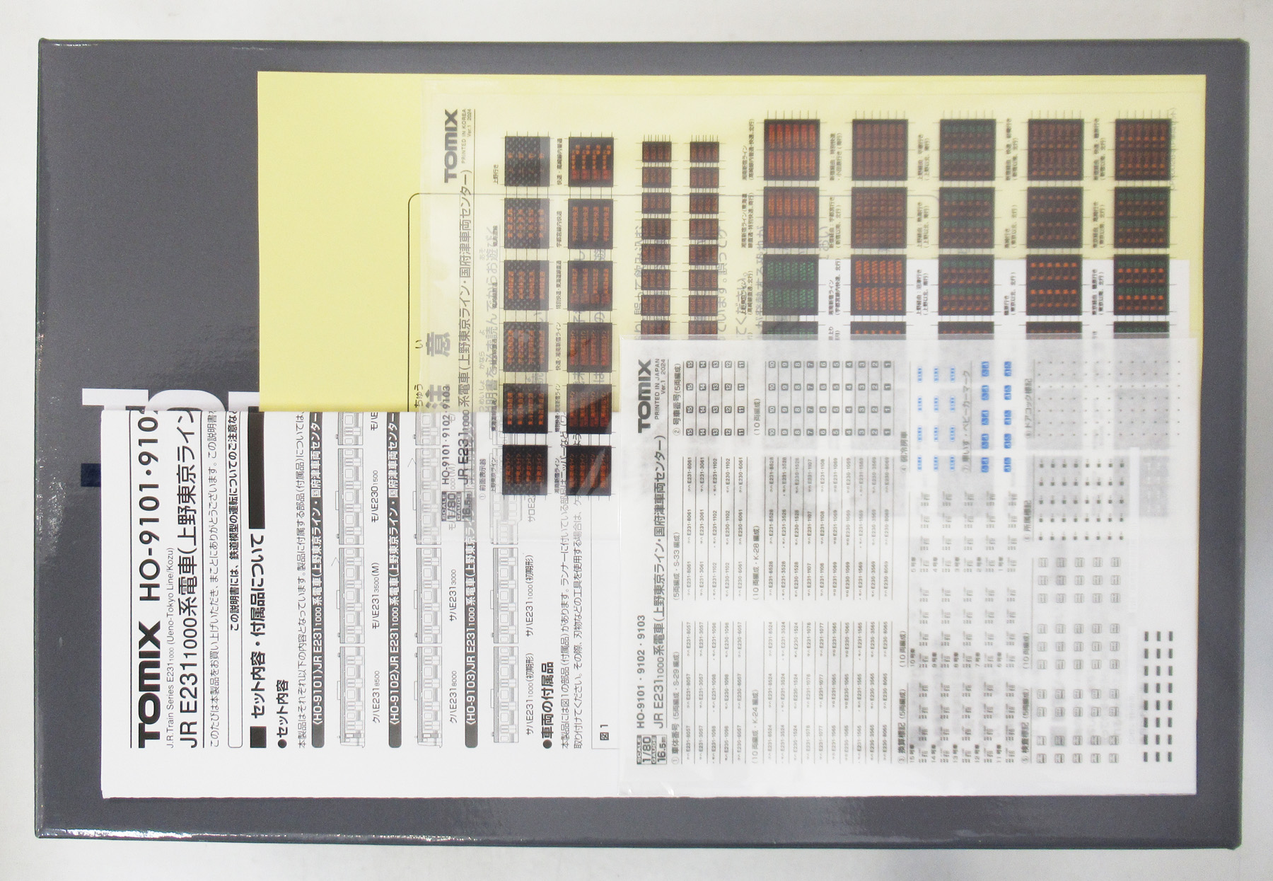 HO-9101 E231-1000系 基本A 2