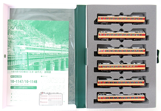 公式]鉄道模型(10-1147+10-1148181系100番台「とき・あずさ